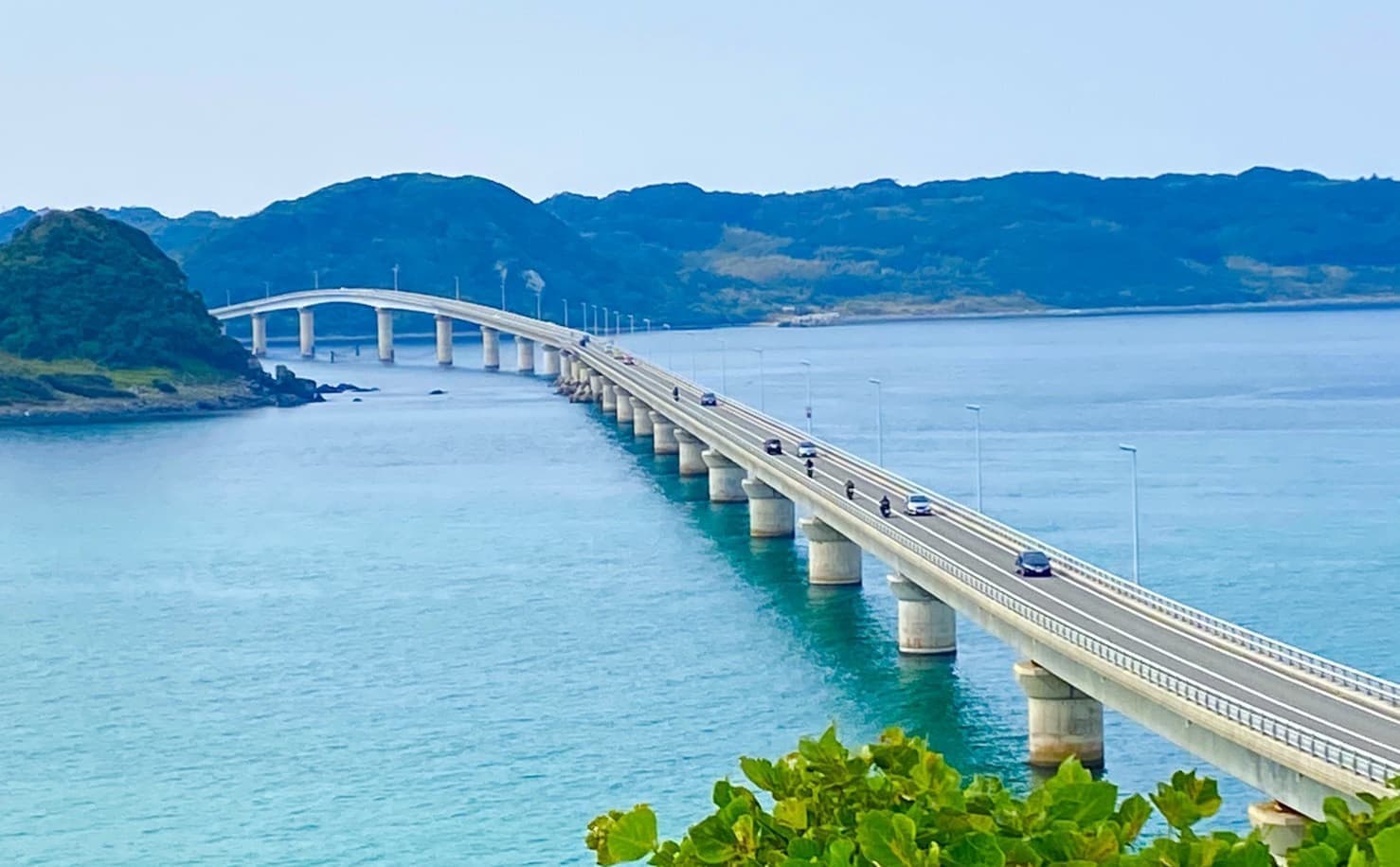 角島の綺麗な海